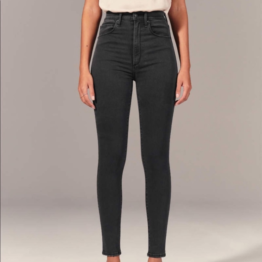 Abercrombie Ultra High Rise Super Skinny Jeans